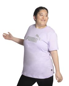 Remera Puma Essentials Metallic Logo Sportstyle