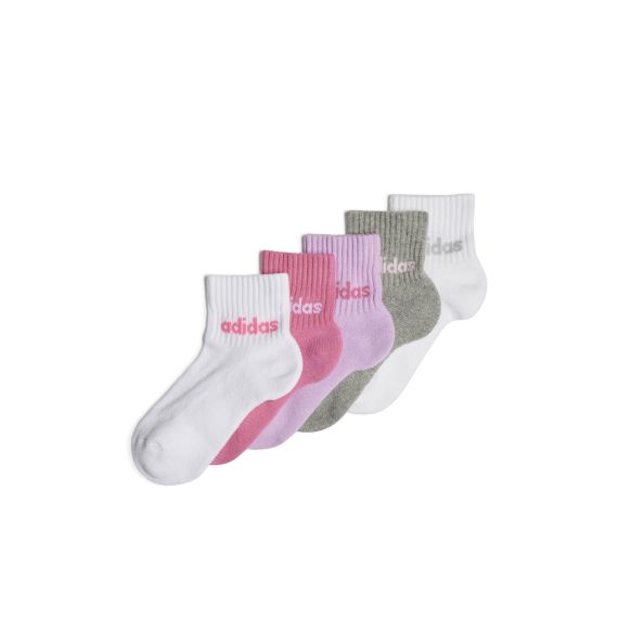 Medias Adidas Lineales Kids 5Pk