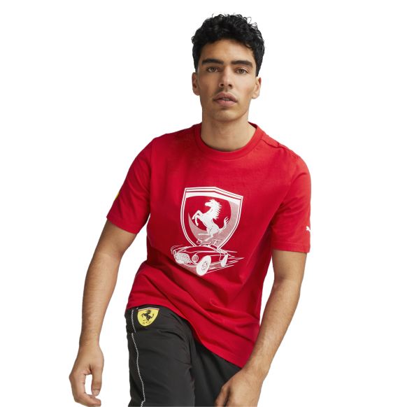 Remera Puma Ferrari Race Big Shield