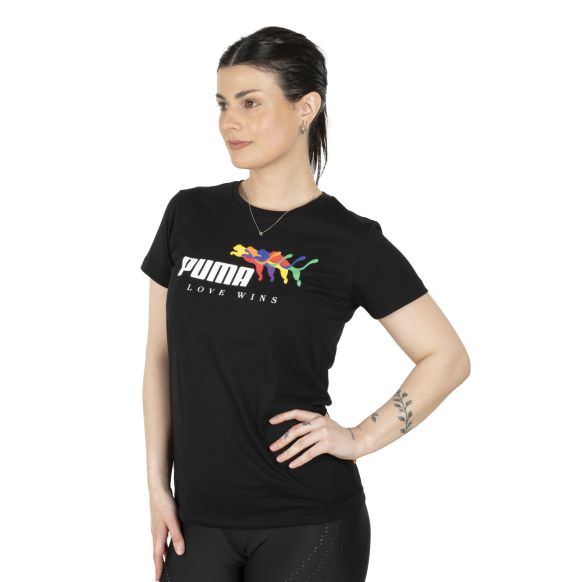 Remera Puma Essentials + Love Wins Sportstyle