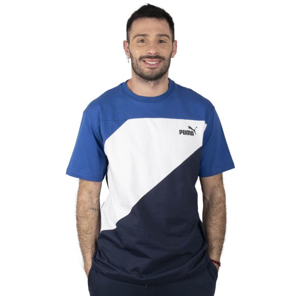 Remera Puma Power Colorblock Sportstyle