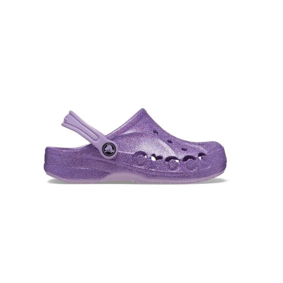 Zuecos Crocs Baya Glitter Clog Infant