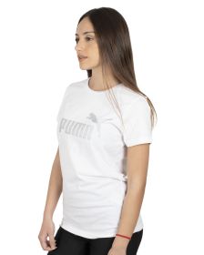 Remera Puma Essentials Metallic Logo Sportstyle