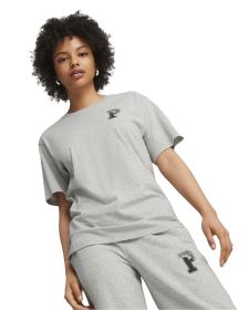 Remera Puma Squad Badge Sportstyle