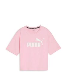 Remera Puma Essentilas Cropped Logo Sportstyle