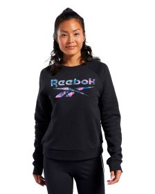 Buzo Reebok Floral Graphic Crew